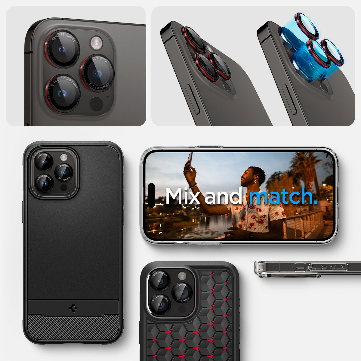 iPhone 15 Series - Optik Pro EZ Fit Lens Protector