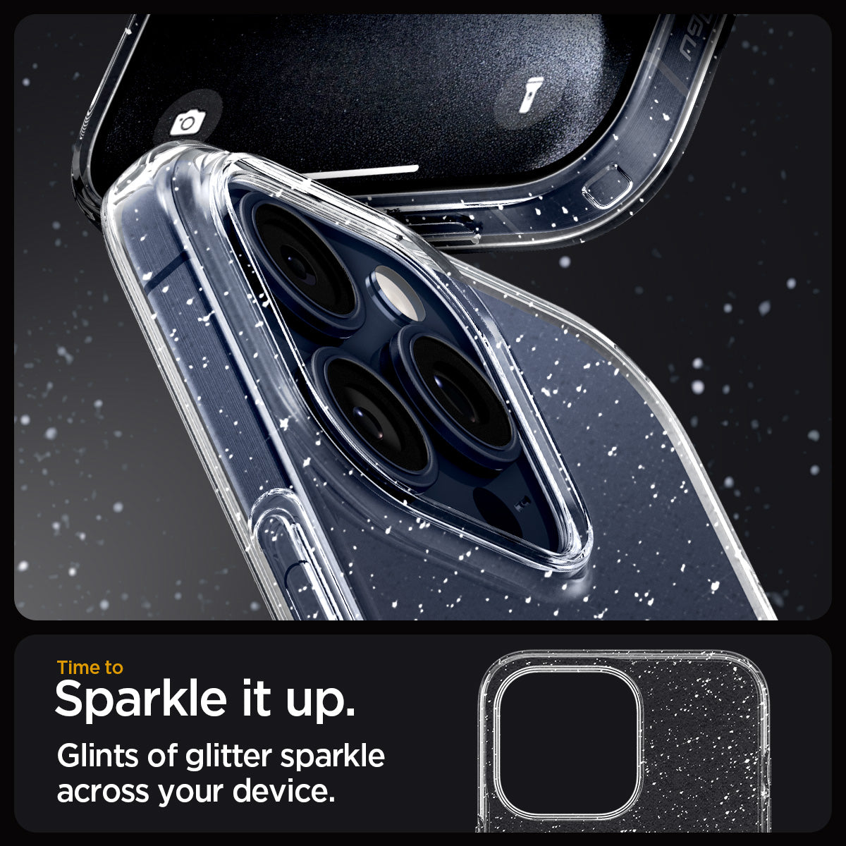iPhone 15 Series - Liquid Crystal Glitter
