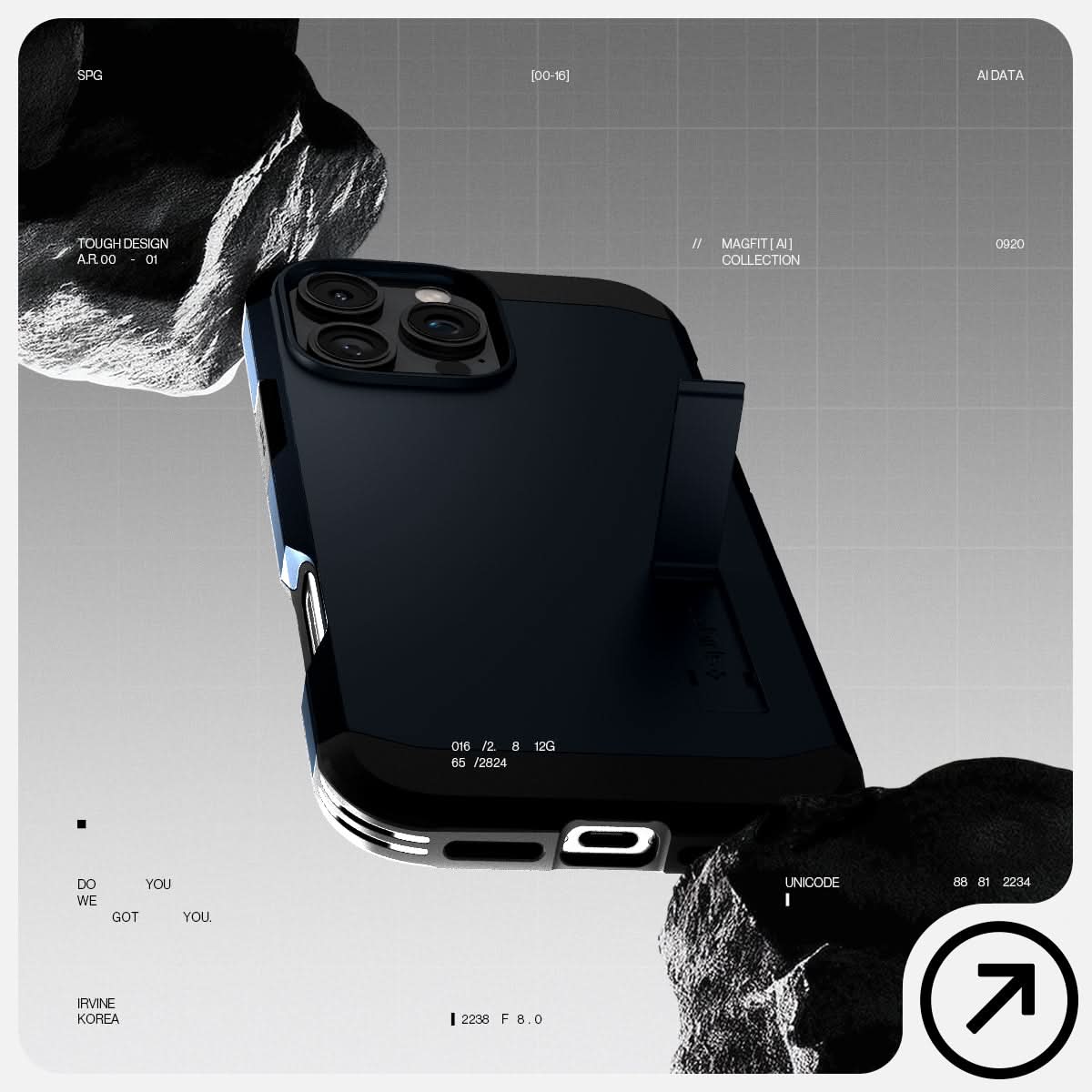 iPhone 16 Series - Tough Armor AI (Mag Fit)