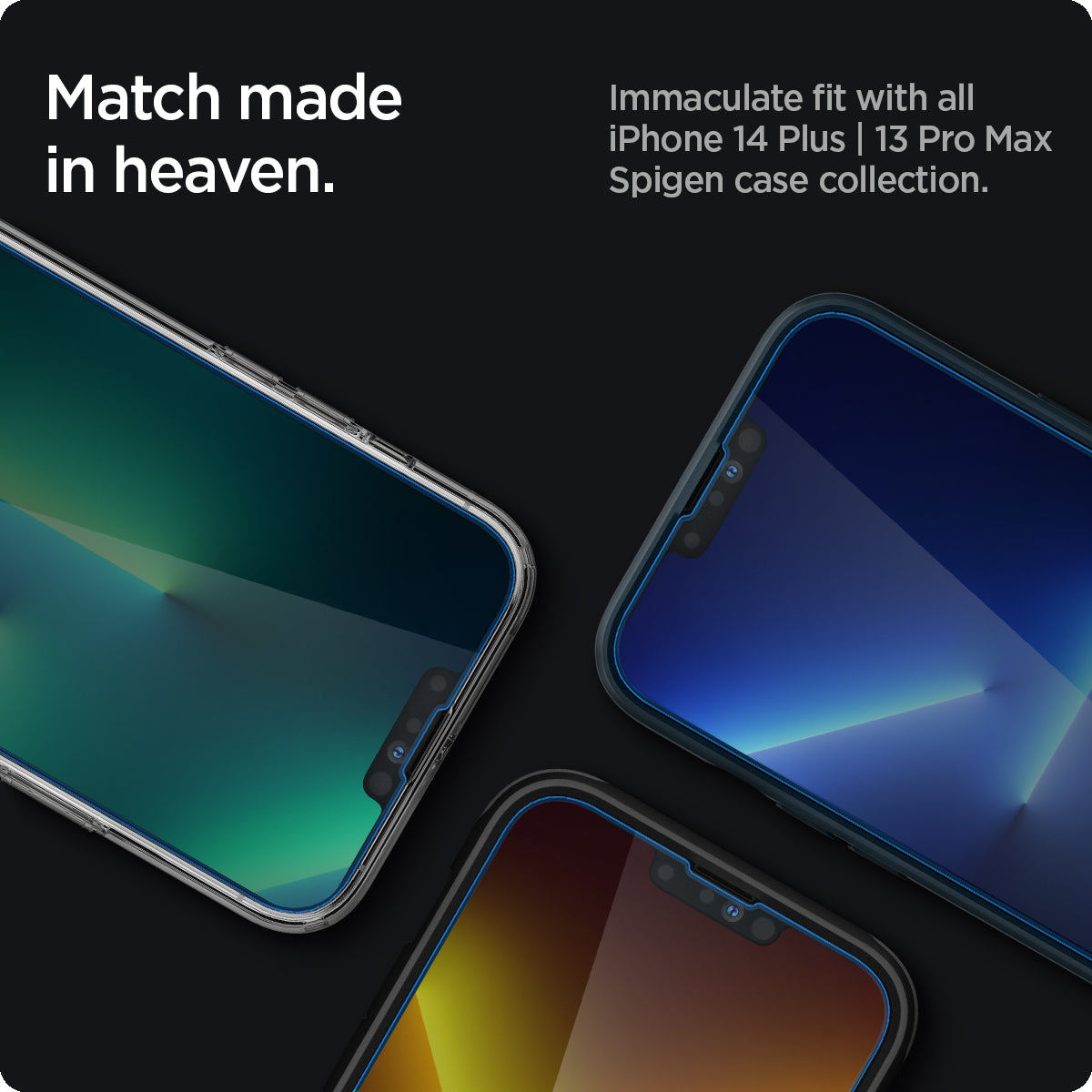 iPhone 14 Series - EZ Fit GLAS.tR | Sensor Protected