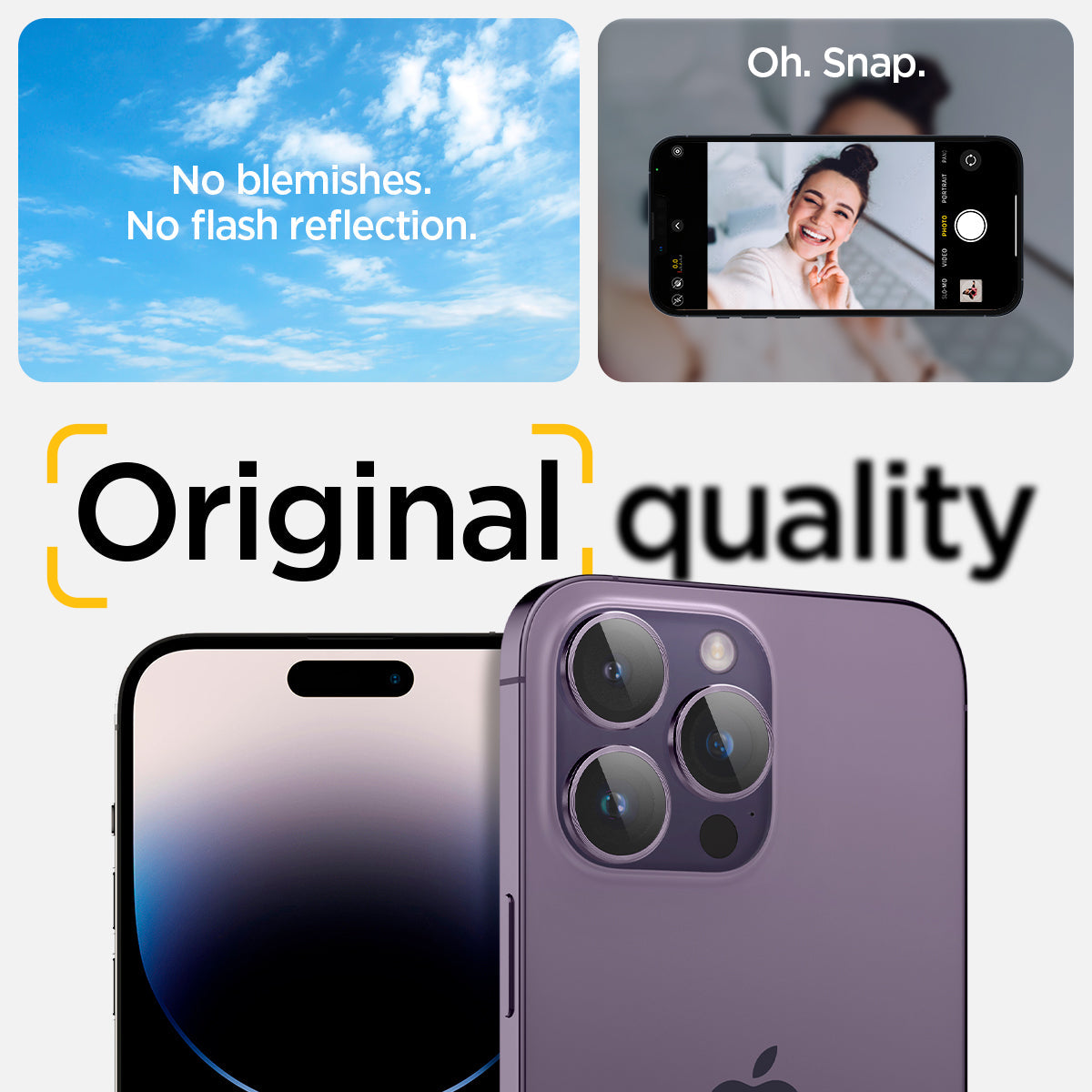 iPhone 15 Series - Optik Pro EZ Fit Lens Protector