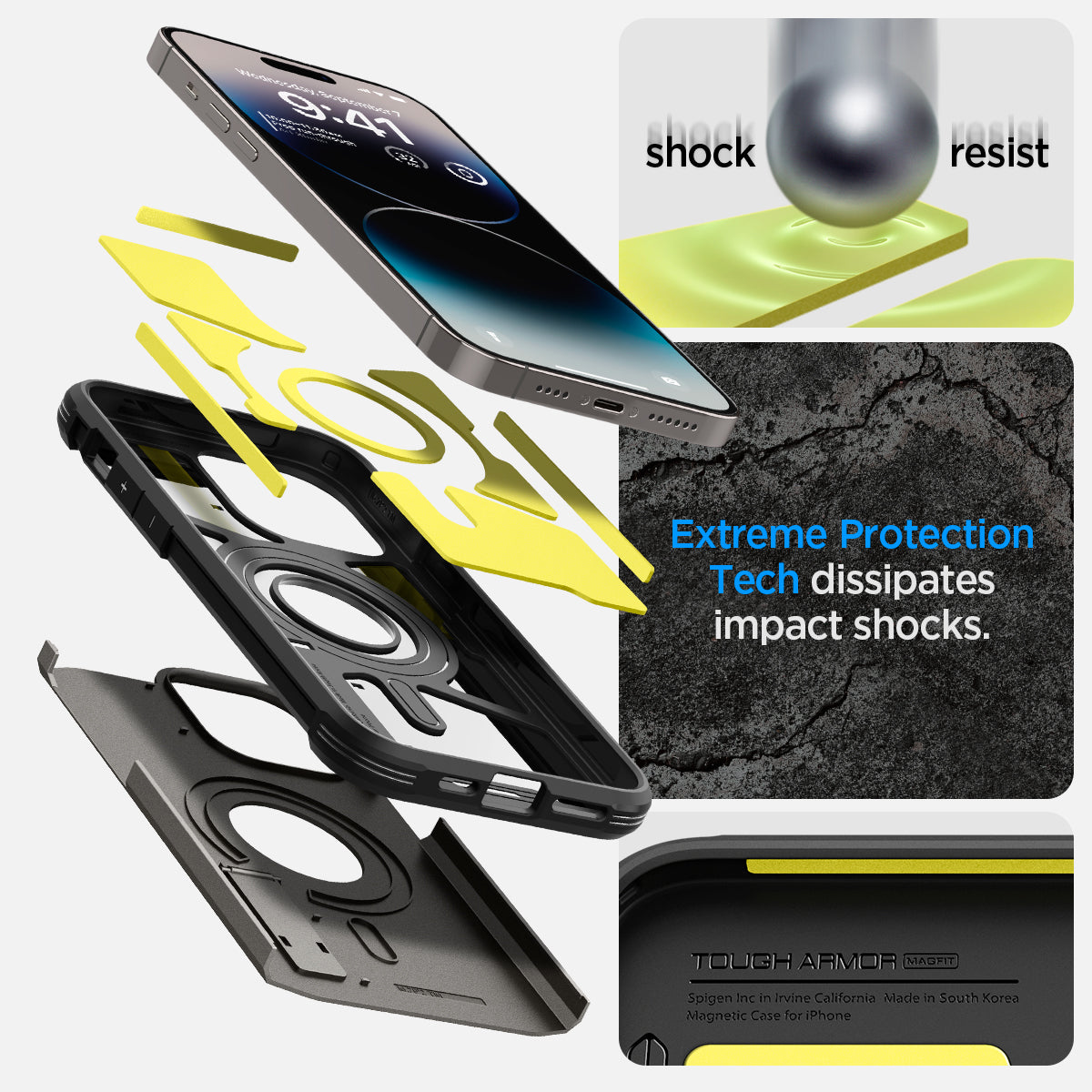 iPhone 14 Series - Tough Armor (Mag Fit)