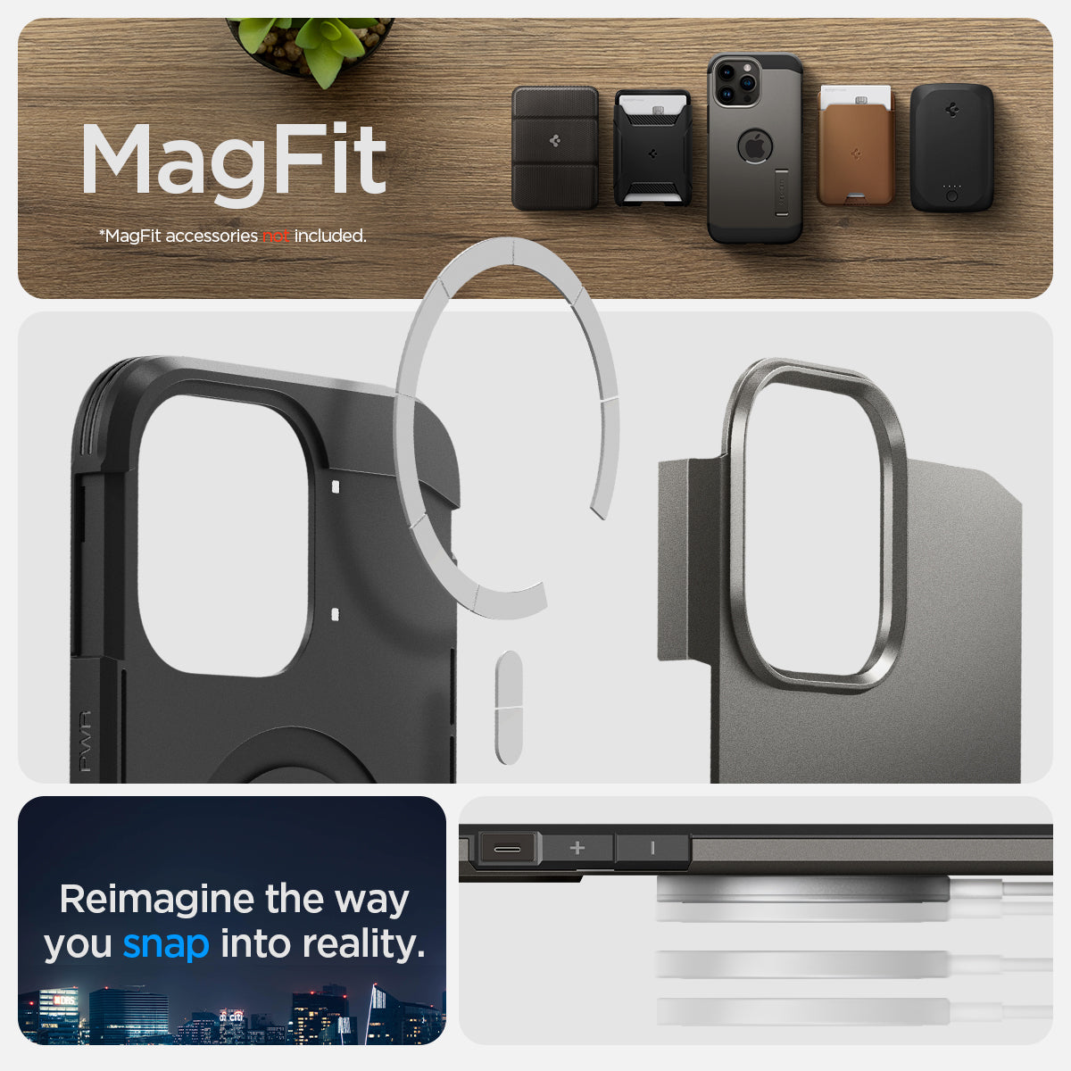 iPhone 14 Series - Tough Armor (Mag Fit)