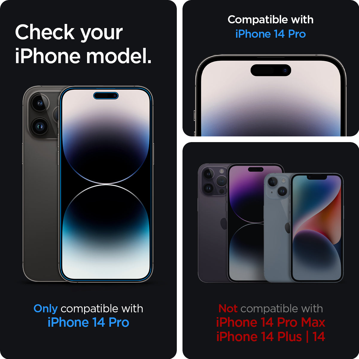 iPhone 14 Series - EZ Fit GLAS.tR Privacy