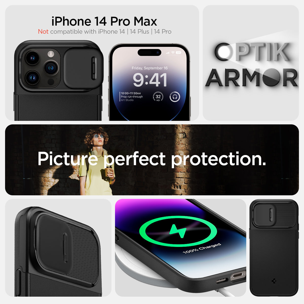 iPhone 14 Series - Optik Armor (Mag Fit)