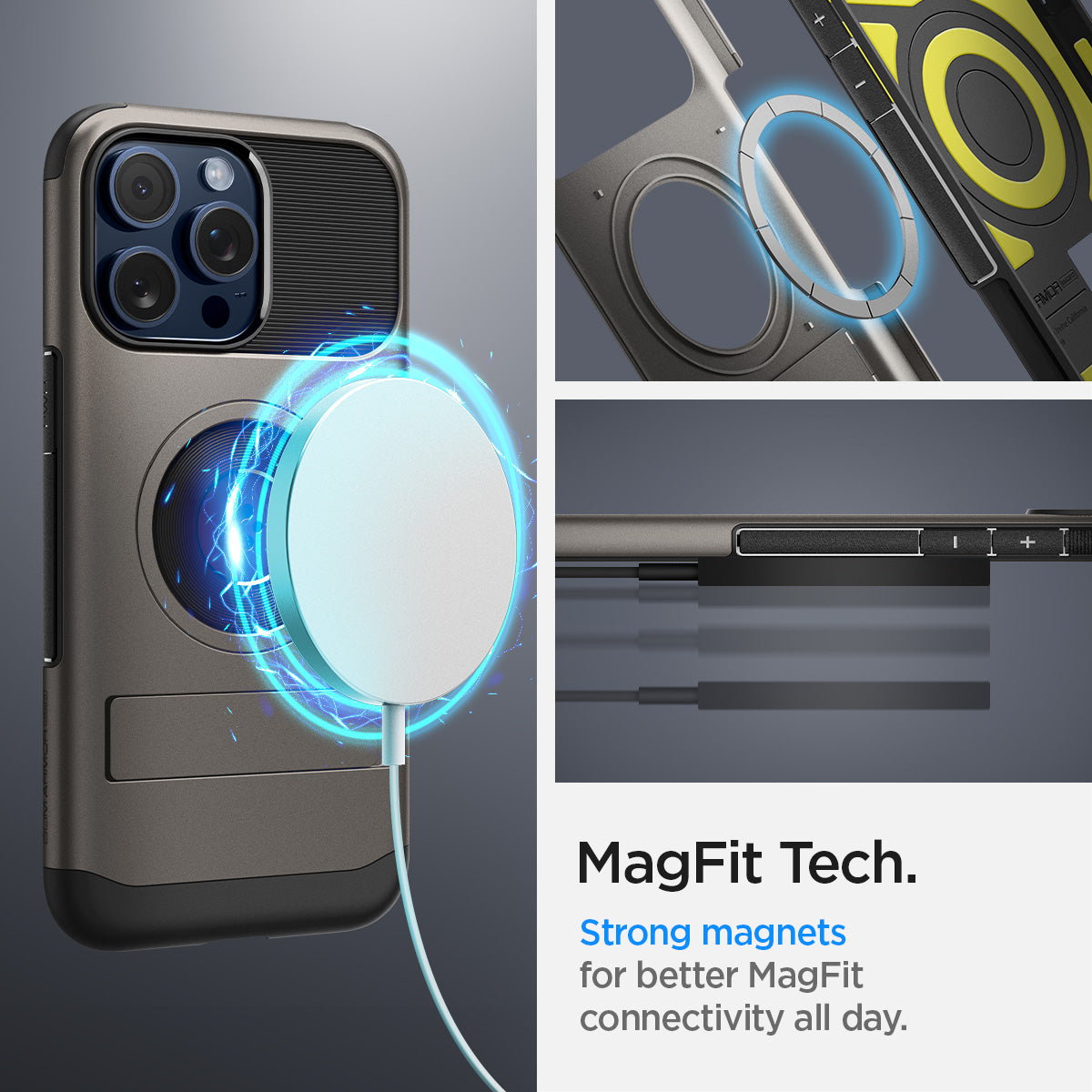 iPhone 15 Series - Slim Armor (Mag Fit)