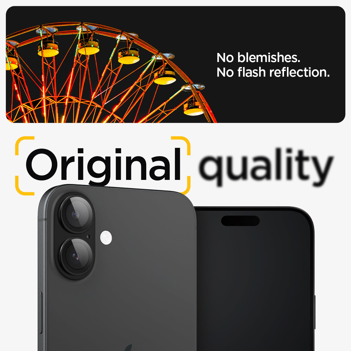 iPhone 16 Series - Optik Pro EZ Fit Lens Protector