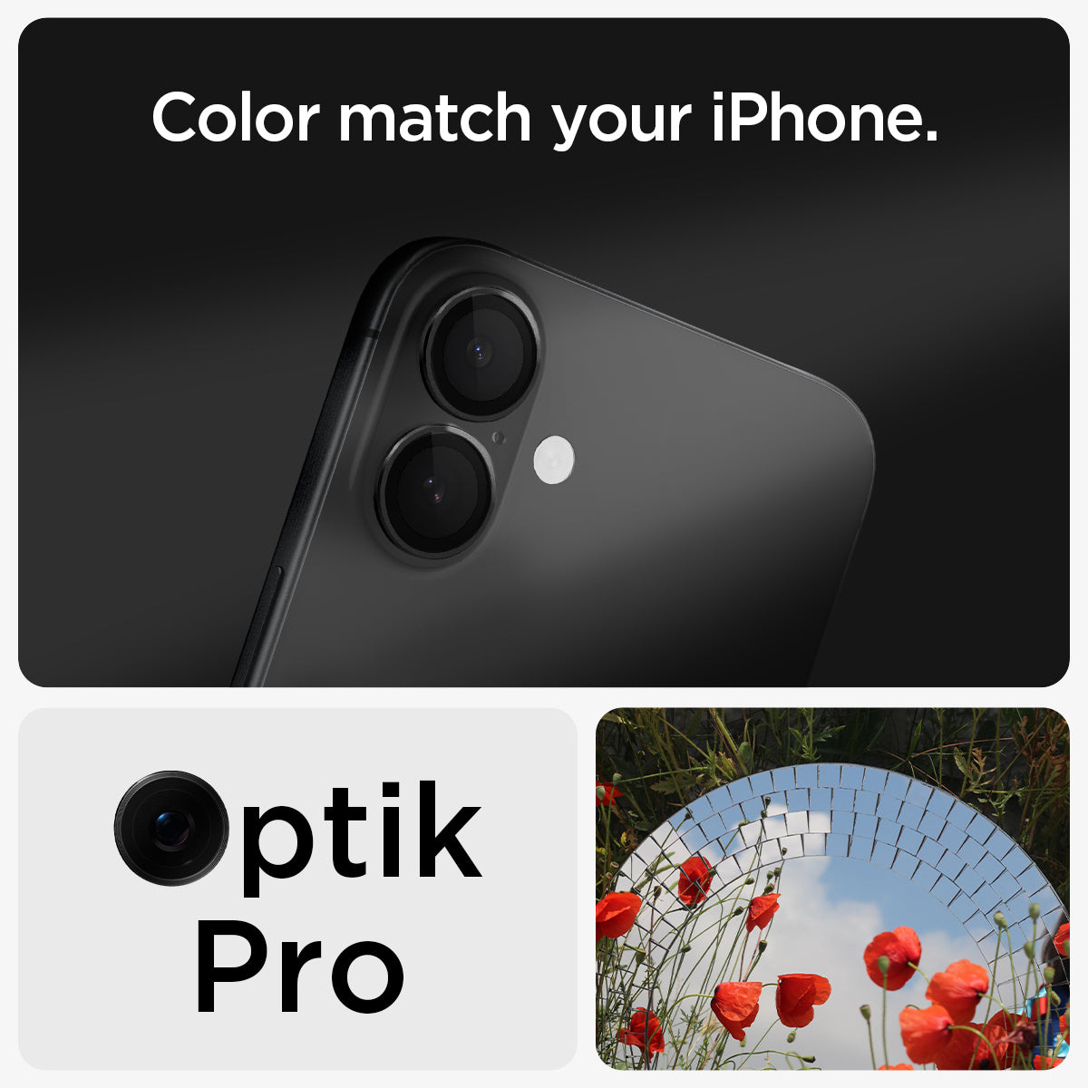 iPhone 16 Series - Optik Pro EZ Fit Lens Protector