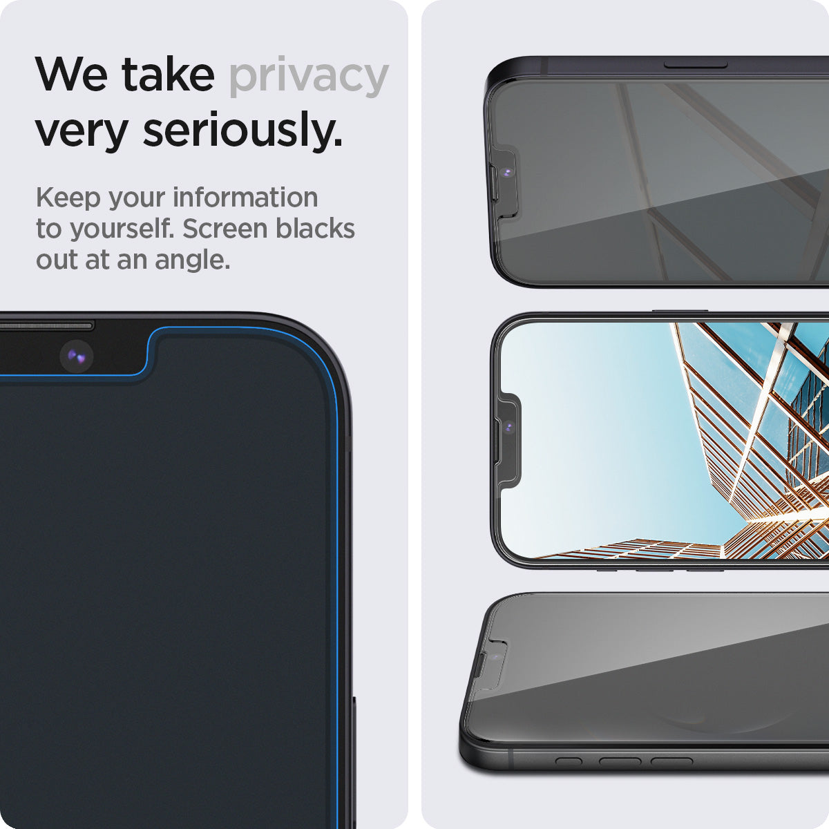 iPhone 16e Series - GLAS.tR EZ Fit Privacy