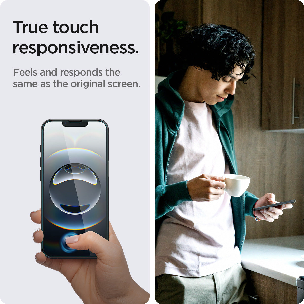 iPhone 16e Series - EZ Fit GLAS.tR | Sensor Protected