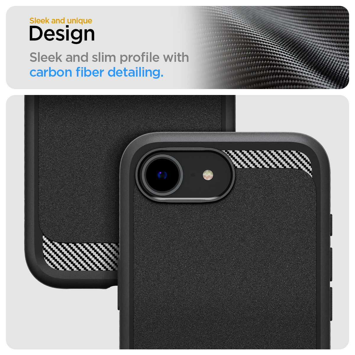 iPhone 16e Series - Rugged Armor (Mag Fit)