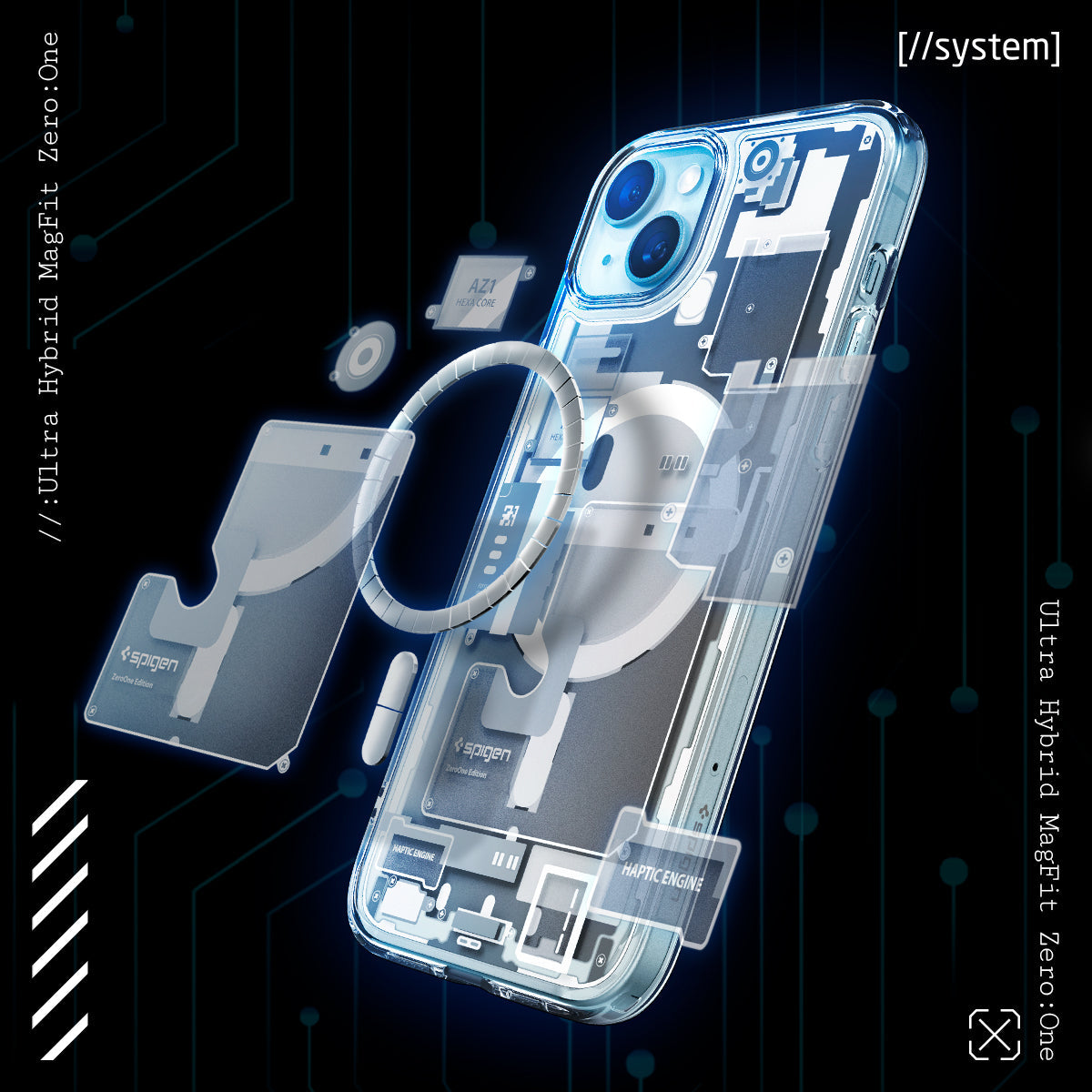 iPhone 15 Series - Ultra Hybrid Zero One (Mag Fit)