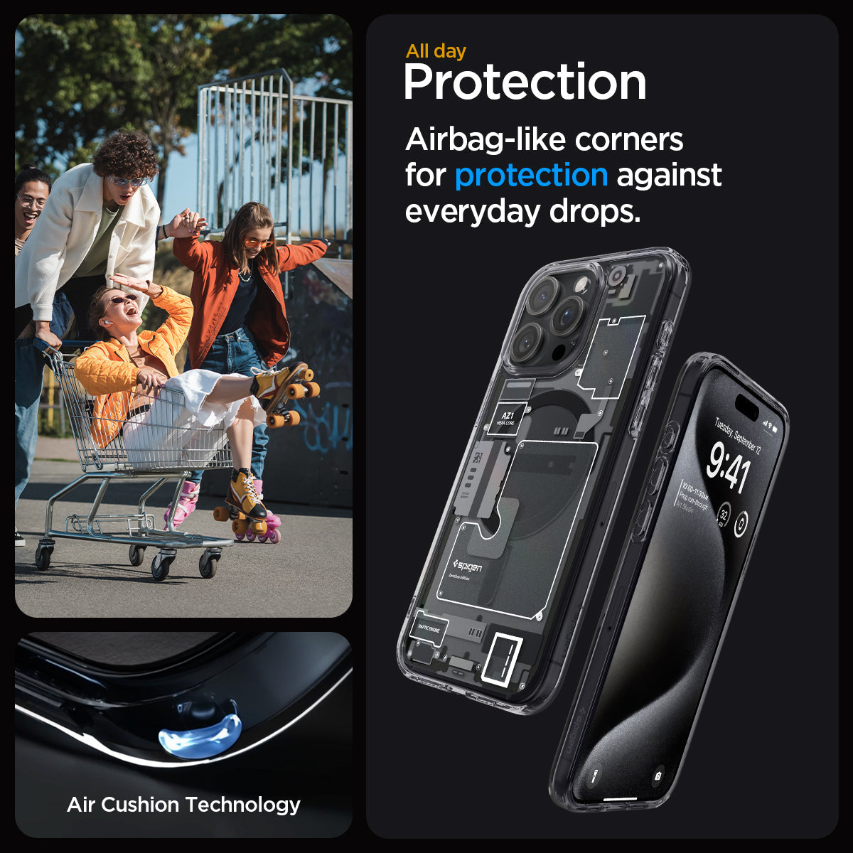 iPhone 15 Series - Ultra Hybrid Zero One (Mag Fit)