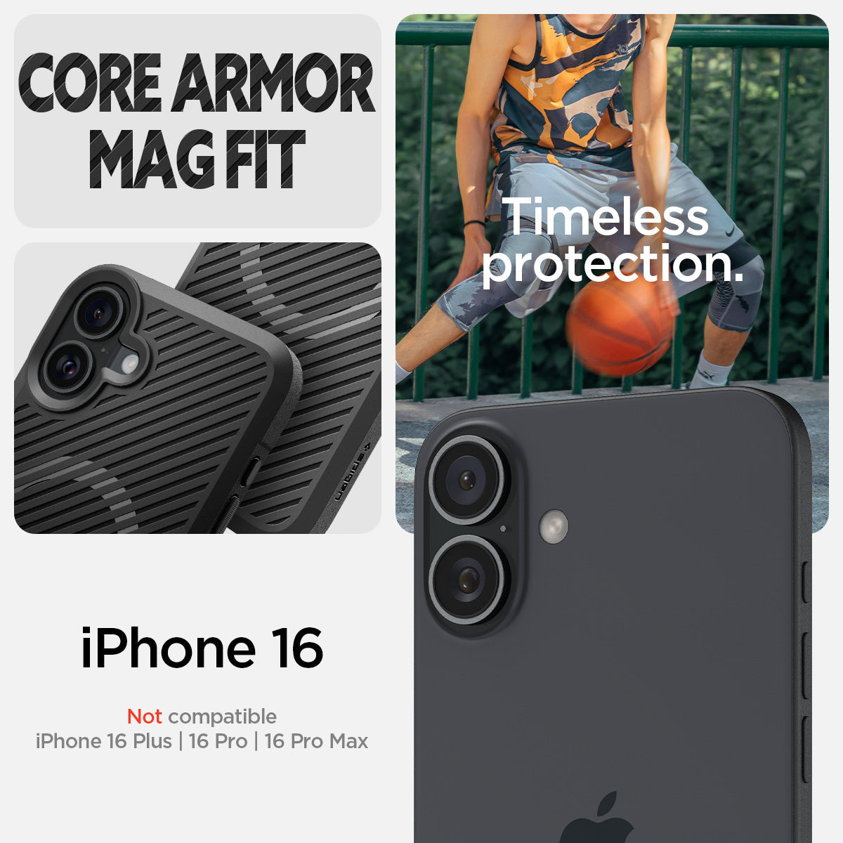 iPhone 16 Series - Core Armor (Mag Fit)