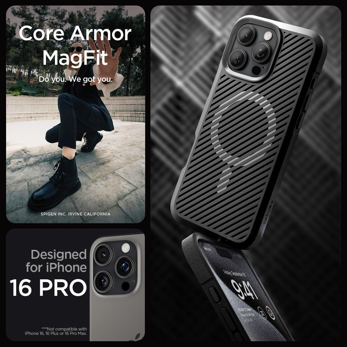 iPhone 16 Series - Core Armor (Mag Fit)
