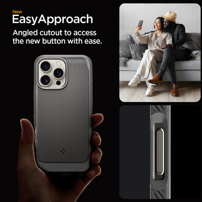 iPhone 16 Series - Rugged Armor (Mag Fit)