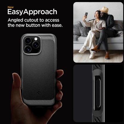 iPhone 16 Series - Rugged Armor (Mag Fit)