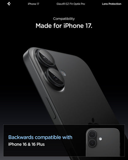 iPhone 17 Series - Optik Pro EZ Fit Lens Protector