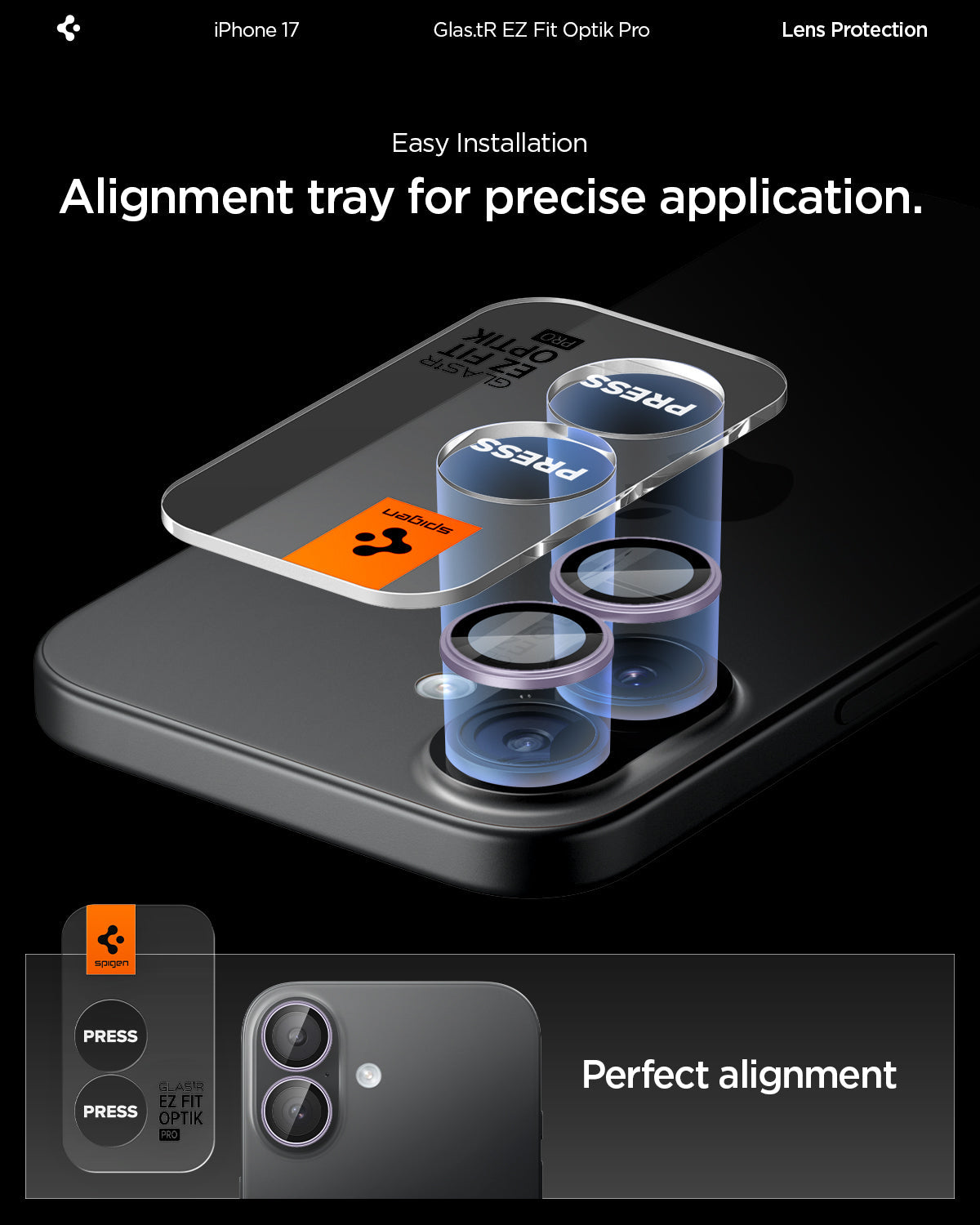 iPhone 17 Series - Optik Pro EZ Fit Lens Protector