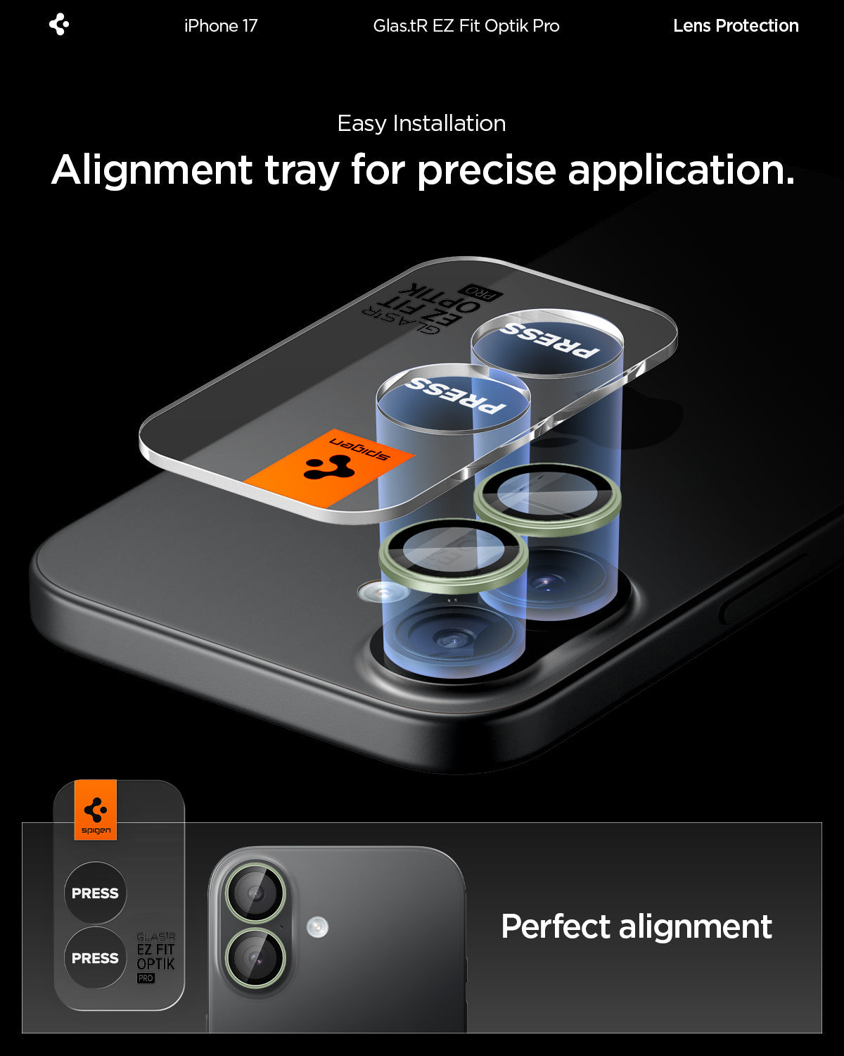 iPhone 17 Series - Optik Pro EZ Fit Lens Protector