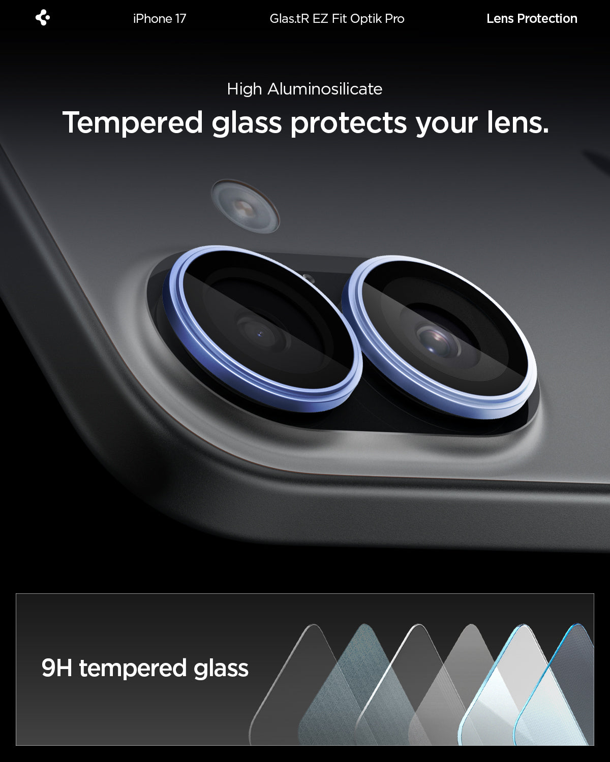 iPhone 17 Series - Optik Pro EZ Fit Lens Protector