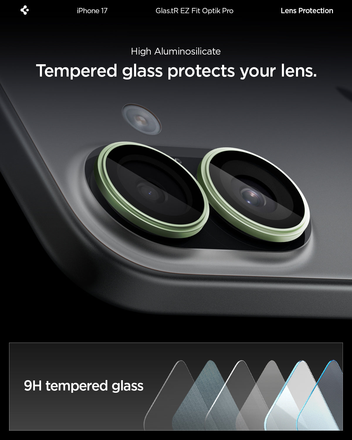 iPhone 17 Series - Optik Pro EZ Fit Lens Protector
