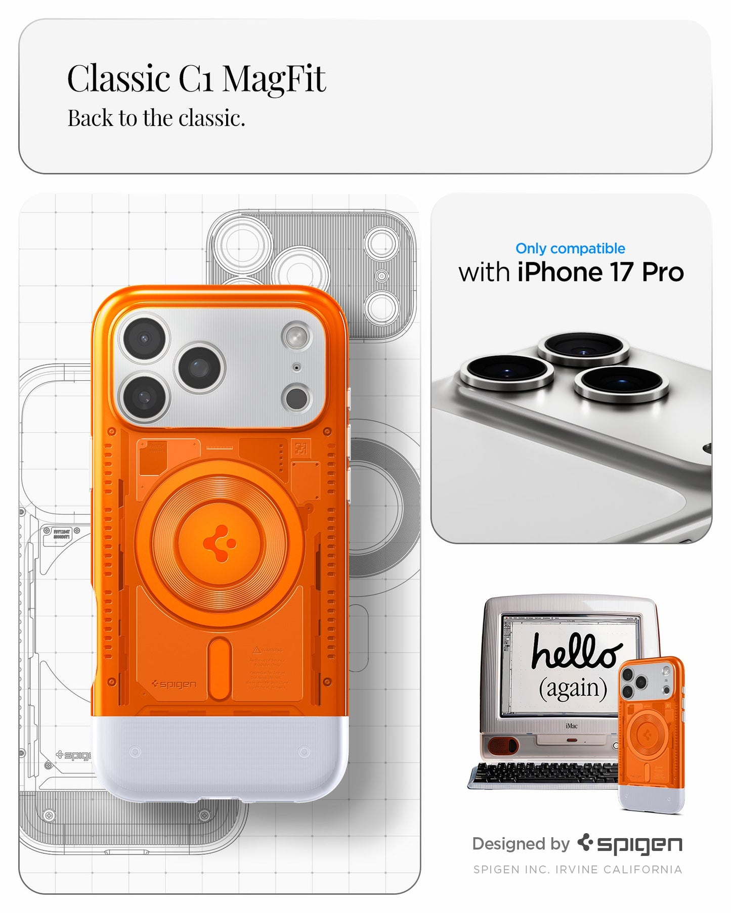 iPhone 17 Series - Classic C1 (Mag Fit)
