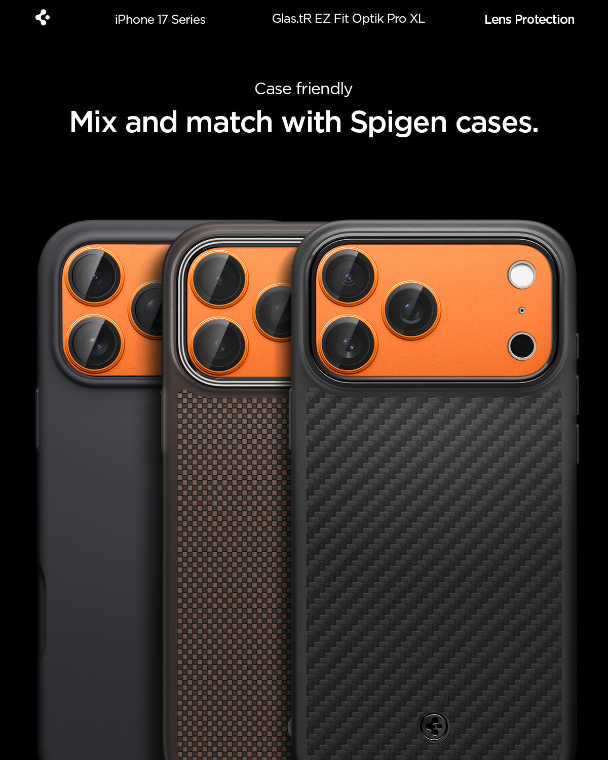 iPhone 17 Series - Optik Pro XL EZ Fit Lens Protector