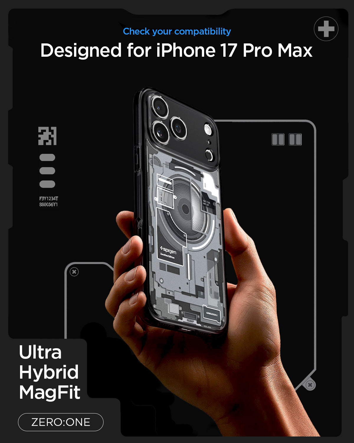 iPhone 17 Series - Ultra Hybrid Zero One (Mag Fit)