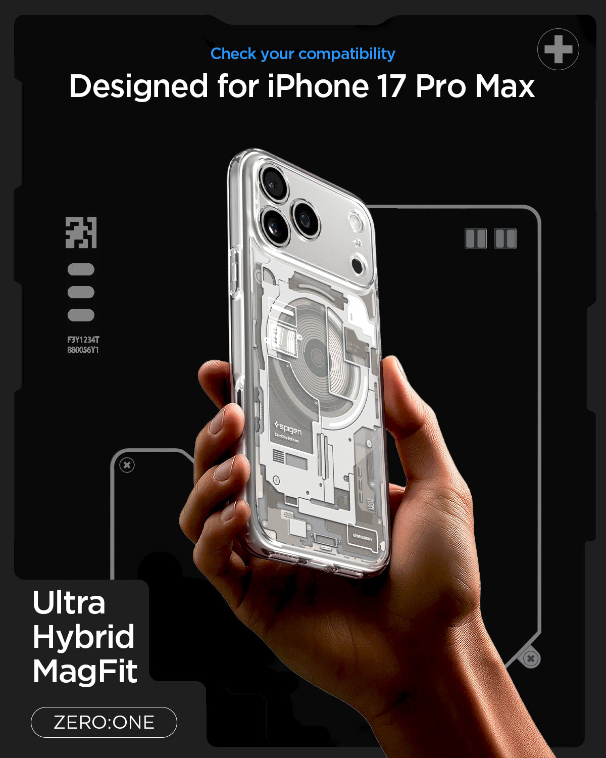iPhone 17 Series - Ultra Hybrid Zero One (Mag Fit)