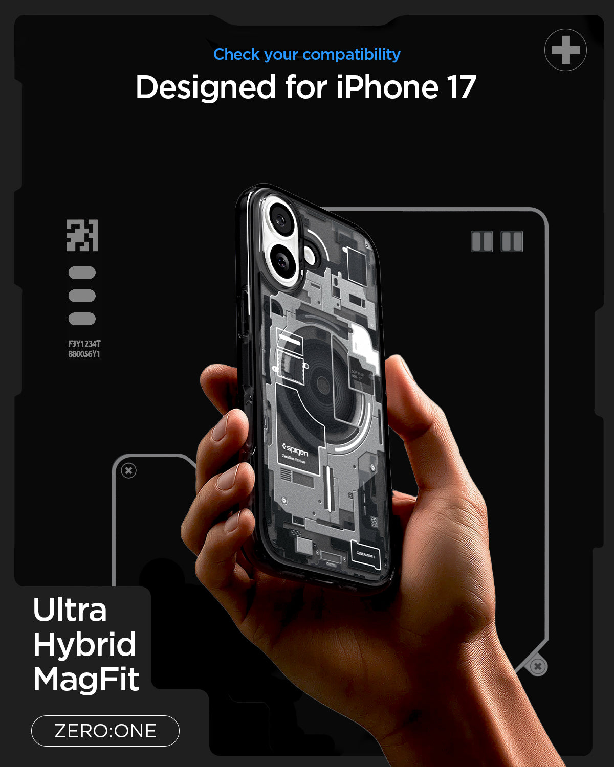 iPhone 17 Series - Ultra Hybrid Zero One (Mag Fit)