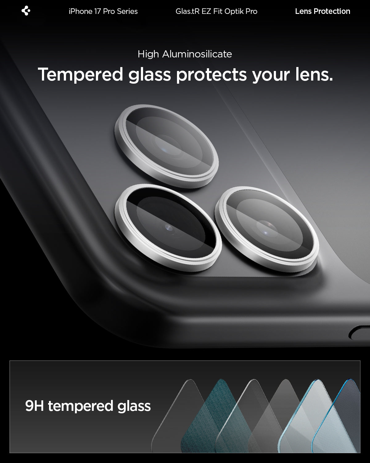 iPhone 17 Series - Optik Pro EZ Fit Lens Protector