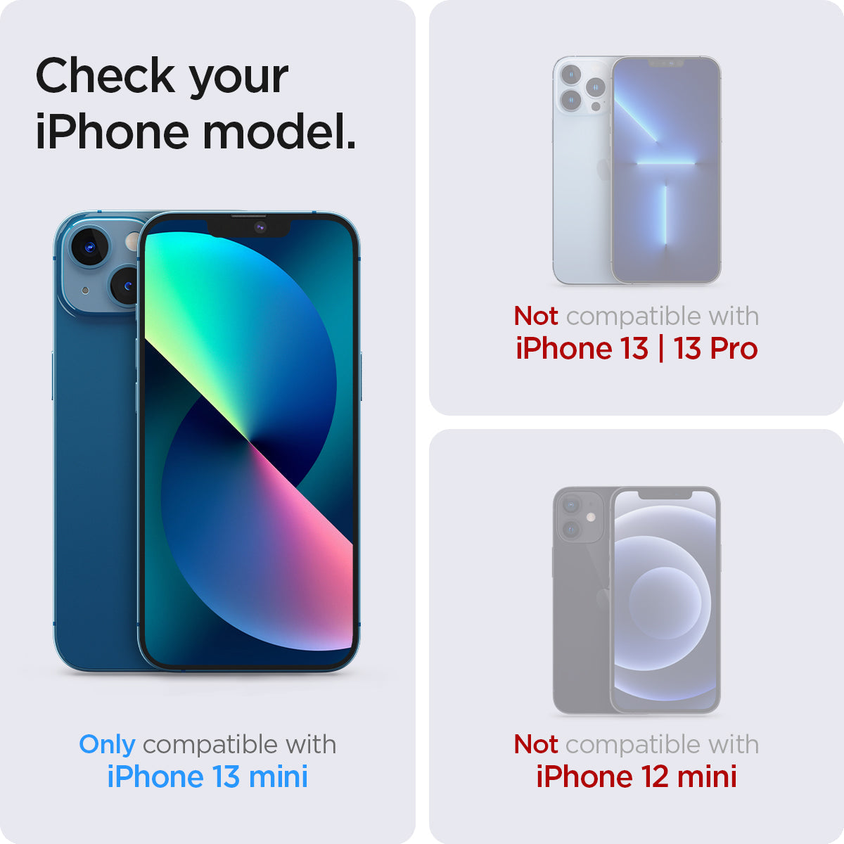 iPhone 13 Series - EZ Fit GLAS.tR | Sensor Protected