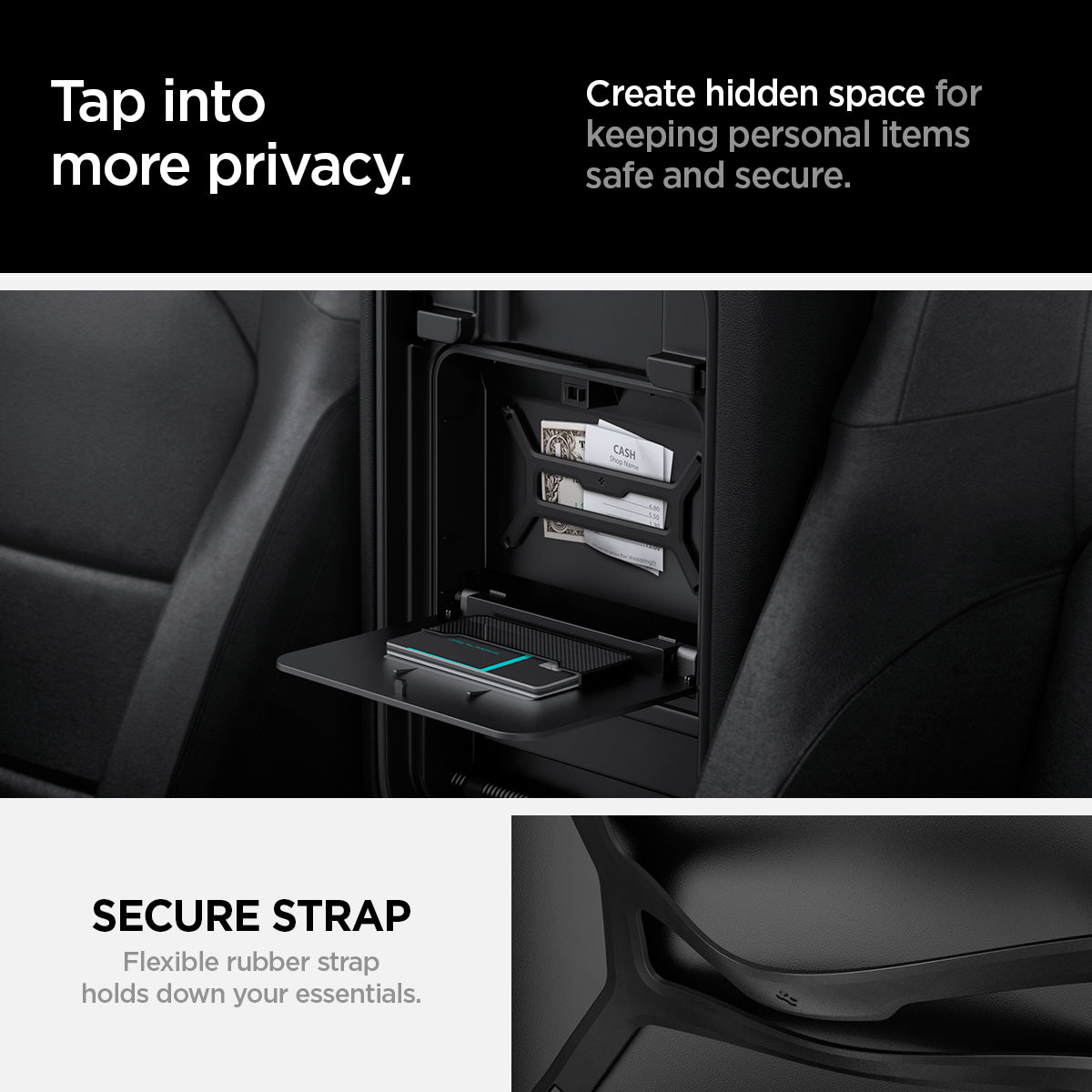 Jeep Series - Center Console Hidden Storage Box | JO221