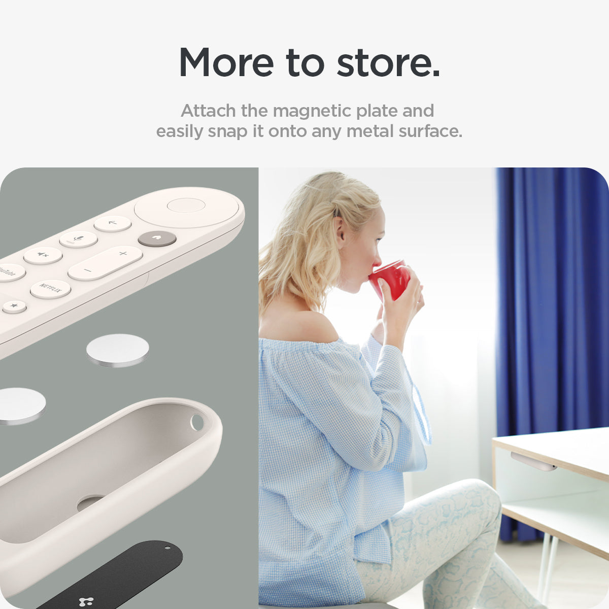 Google TV Streamer Silicone Fit Voice Remote