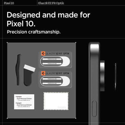 Pixel 10 Series - Optik EZ Fit Lens Protector