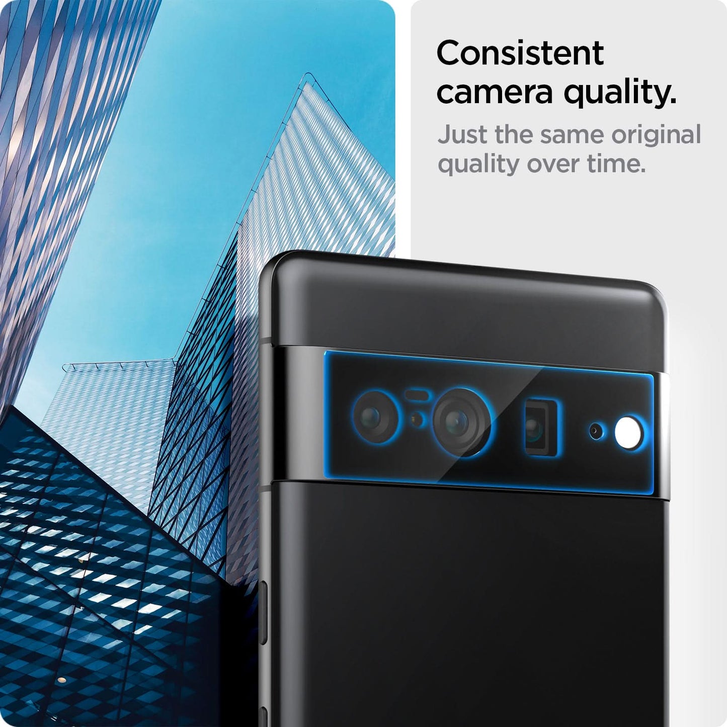 Pixel 7 Series - Optik EZ Fit Lens Protector