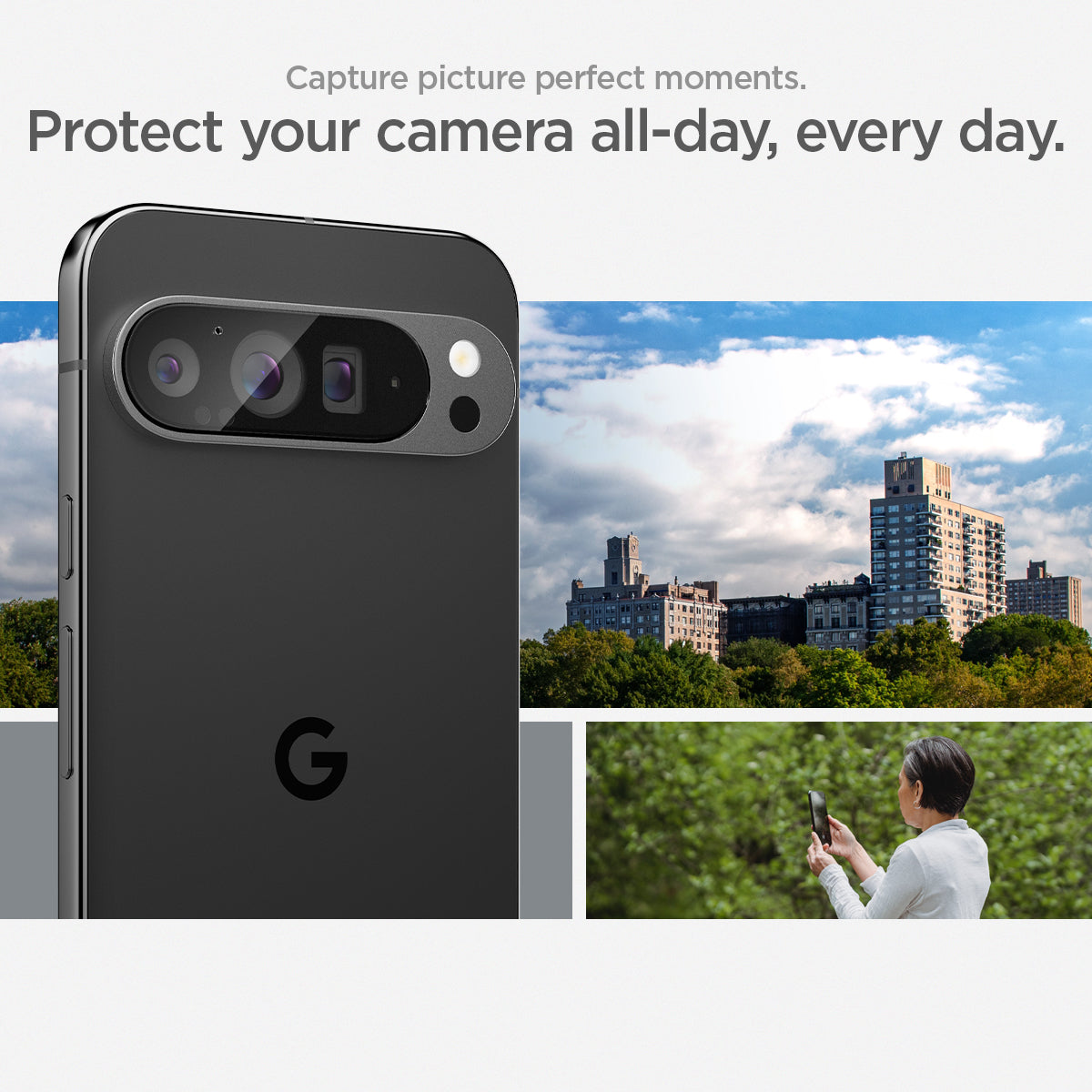 Pixel 9 Series - Optik EZ Fit Lens Protector