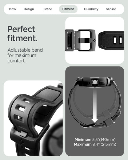 Pixel Watch 4 Series - Rugged Armor Pro + Stand