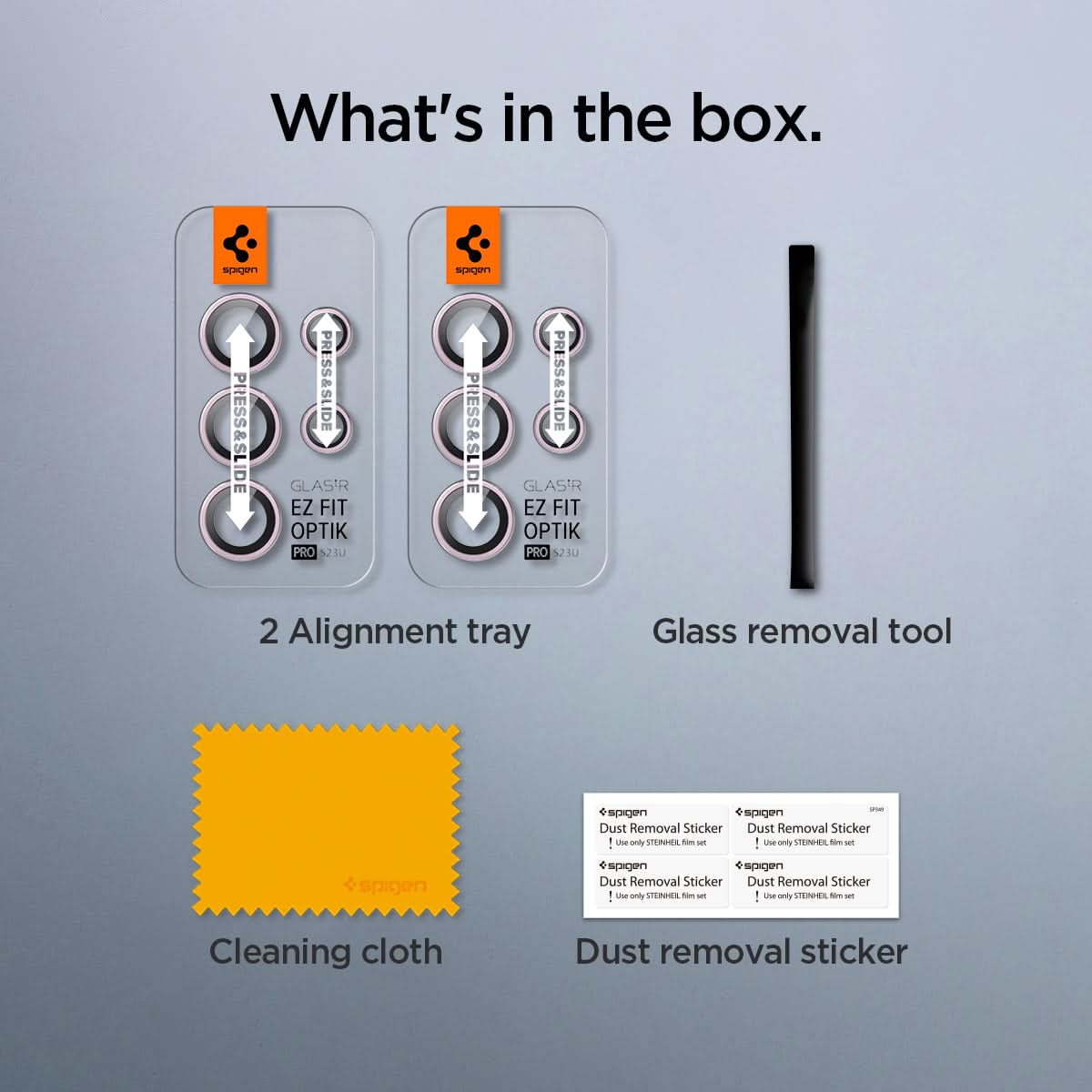Galaxy S23 Series - Optik Pro EZ Fit Lens Protector
