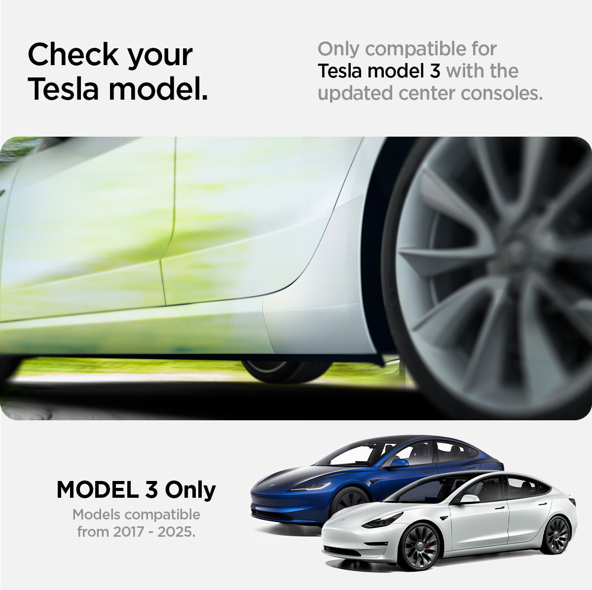 Tesla Series - Platinum Shield Fender