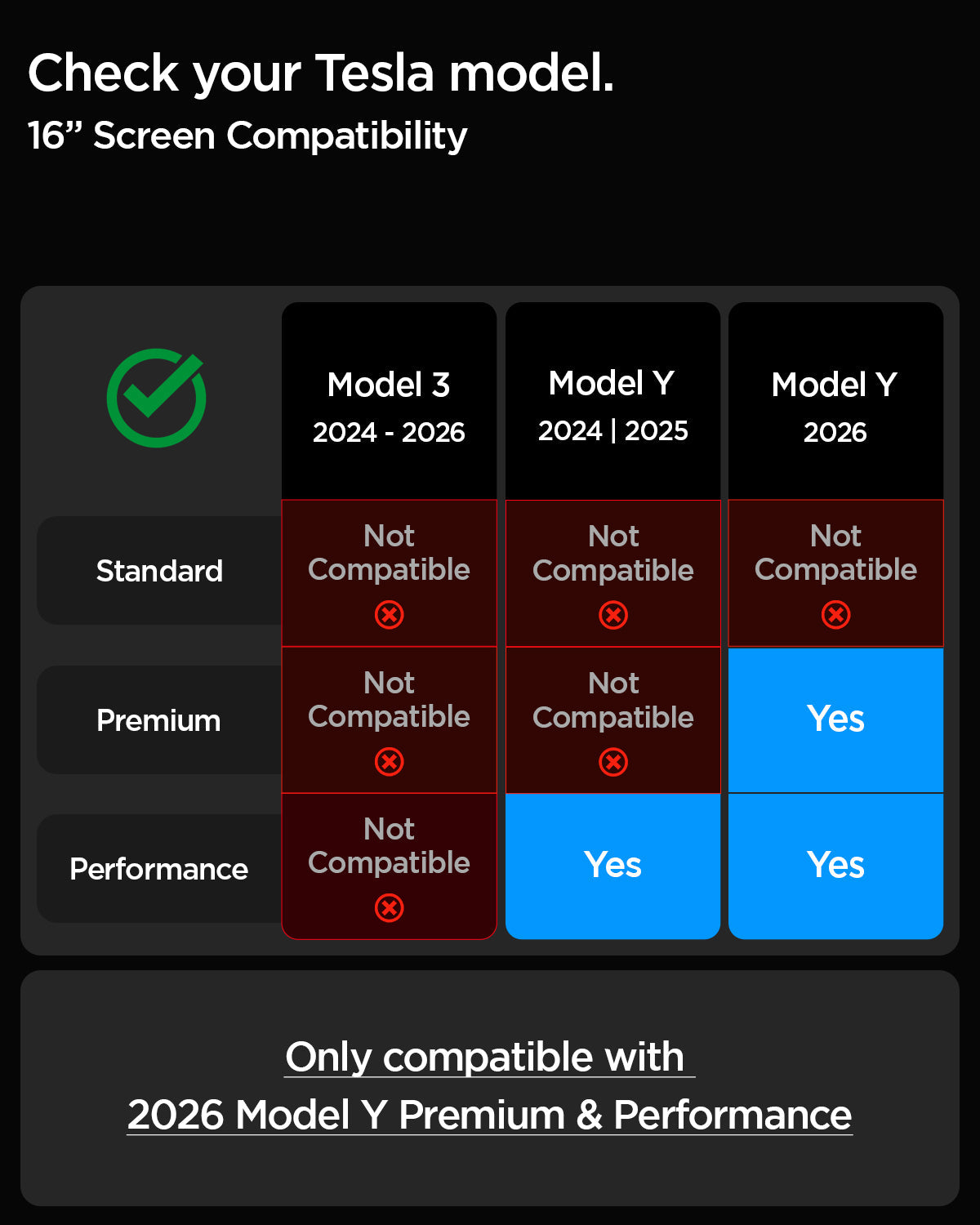 Tesla Series - Screen Protector GLAS.tR EZ Fit | Anti-Glare 16 inch