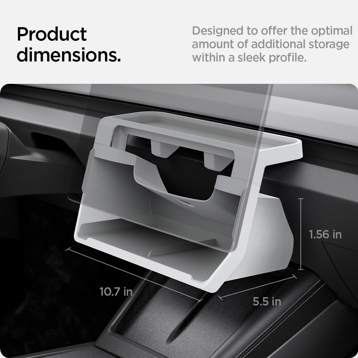 Tesla Series - Under Screen Organizer | TO227