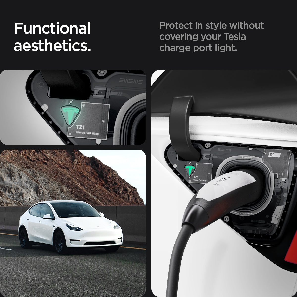 Tesla Series - Charging Port Inner Protective Film | Zero One