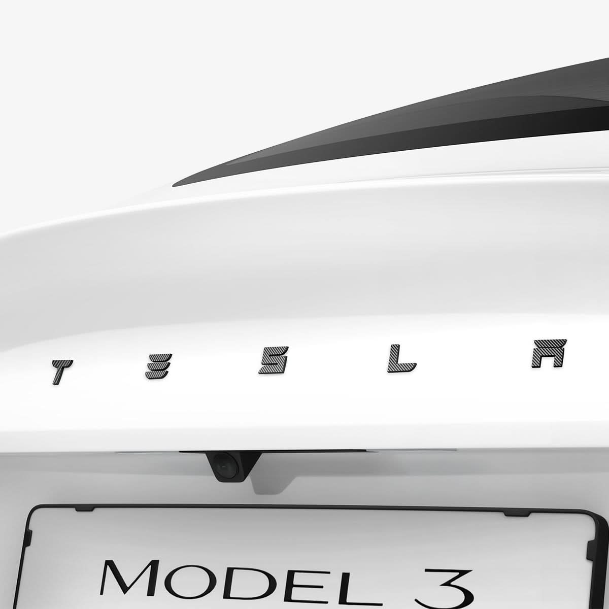 Tesla Series - Rear Emblem Logo Cover | TO322H